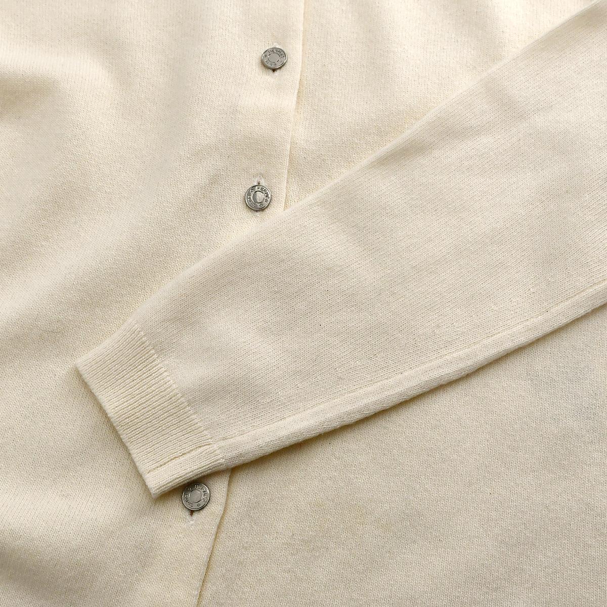 Hermes Cardigan Ivory #ME