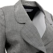 Yves Saint Laurent Setup Suit Jacket Skirt Gray #M #S