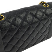 Chanel 1991-1994 Caviar Medium Diana Shoulder Bag