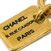 Chanel Plate Brooch Pin Gold 1133