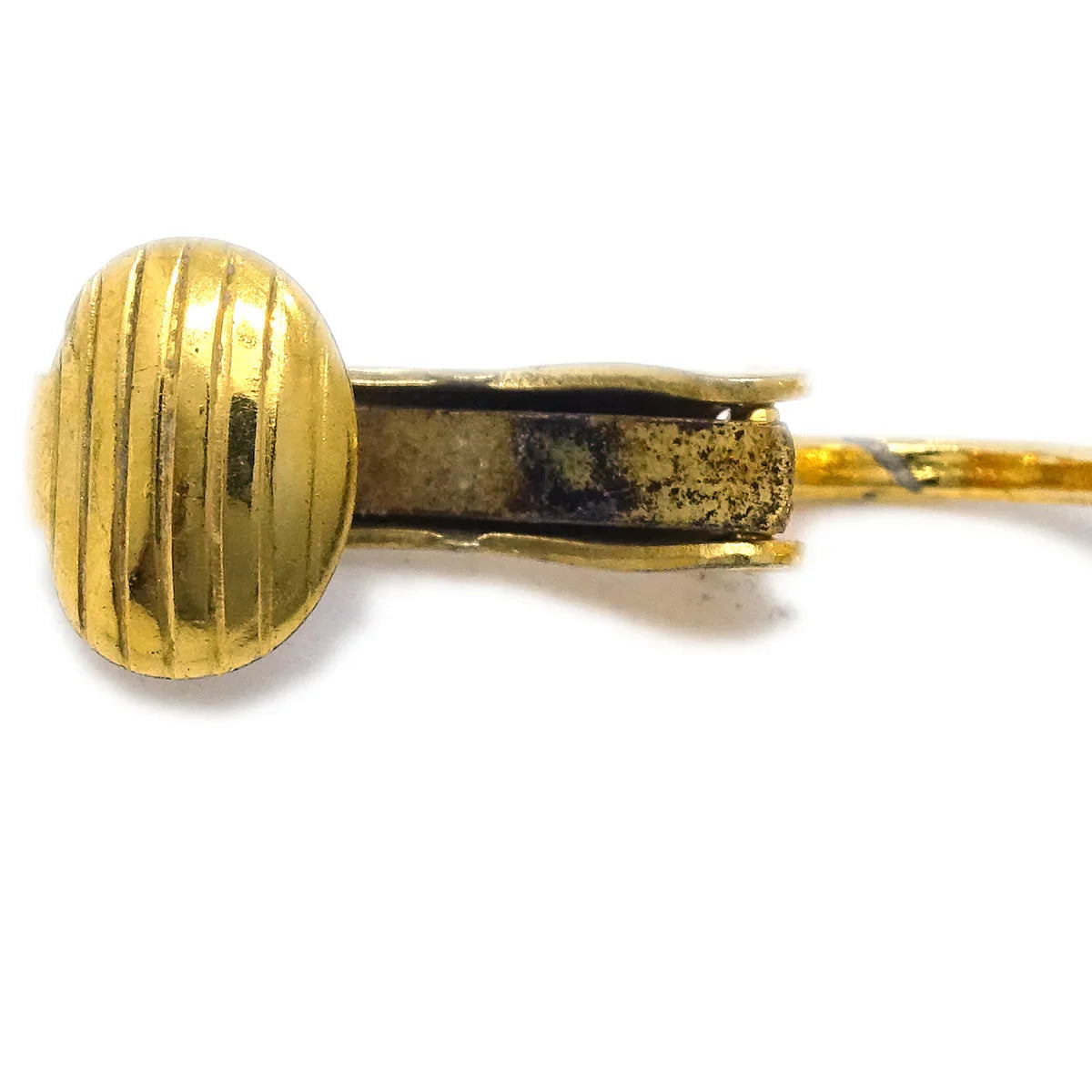 Chanel CC Earrings Clip-On Gold 233