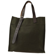 Hermes 2002 Toile Etriviere Shopping Tote