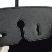 Hermes 2010 Black Epsom Birkin 35 Handbag