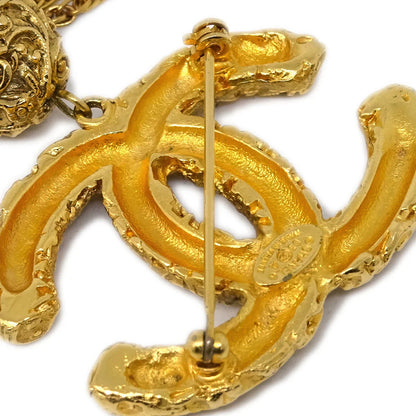Chanel Fringe Brooch Pin Gold 93A