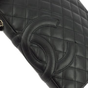 Chanel 2004-2005 Calfskin Cambon Ligne Shoulder Bag