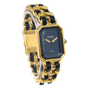 Chanel Premiere Watch Gold Black #M