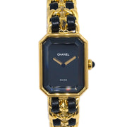 Chanel Premiere Watch Gold Black #M