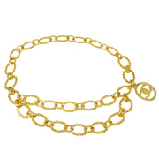 Chanel Gold Chain Belt 29 Small Good