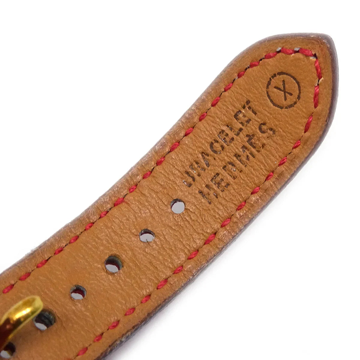 Hermes 1994 Medor Watch Red Courchevel