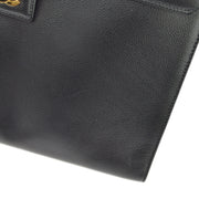 Chanel Black Caviar Briefcase Business Handbag