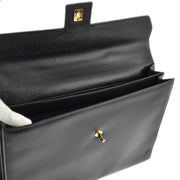 Chanel Black Caviar Briefcase Business Handbag