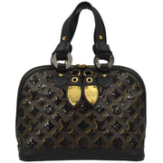 Louis Vuitton 2009 Black Monogram Eclipse Alma Handbag M40246