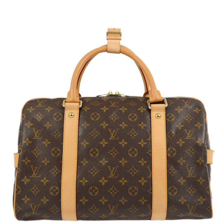 Louis Vuitton 2000 Monogram Carryall Duffle Bag M40074