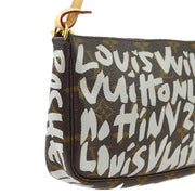 Louis Vuitton 2001 Graffiti Pochette Accessoires Handbag M92192