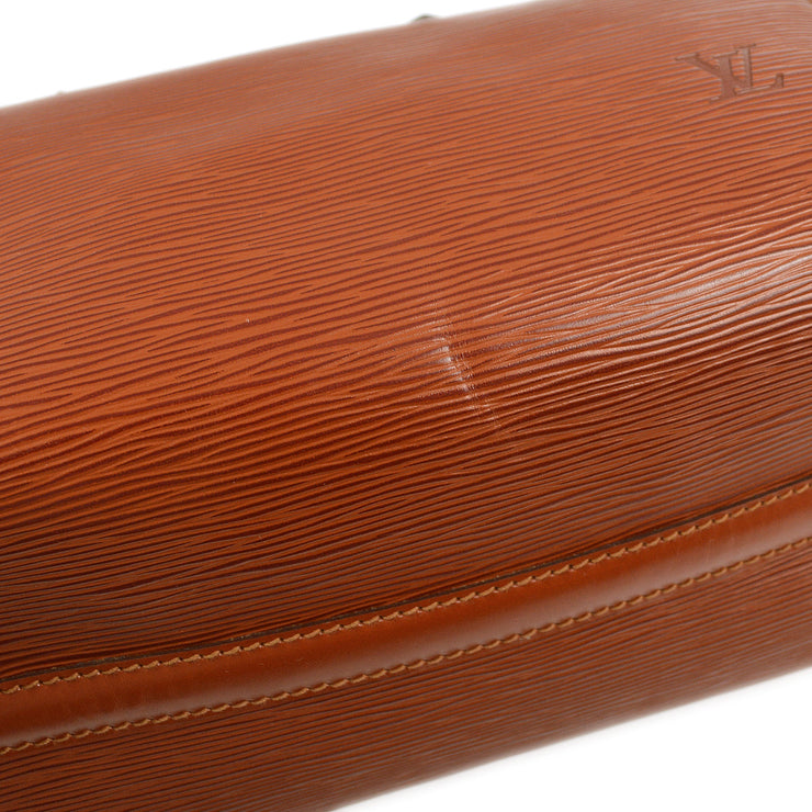 Louis Vuitton 1991 Brown Epi Speedy 25 Handbag M43013