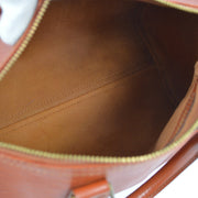 Louis Vuitton 1991 Brown Epi Speedy 25 Handbag M43013