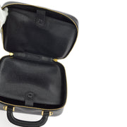 Chanel 1996-1997 Caviar Timeless Vanity Handbag 24
