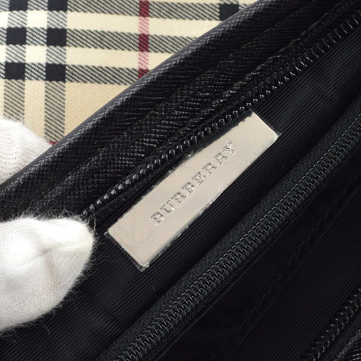 Burberry Beige Nova Check Handbag