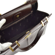 Yves Saint Laurent Brown Tote Handbag