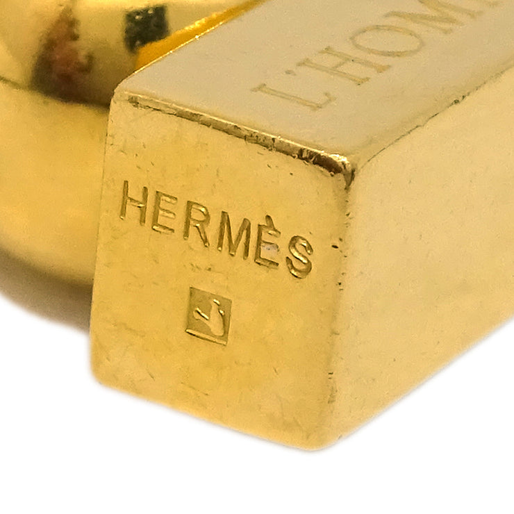 Hermes 2001 Earth Cadena Padlock Gold Small Good