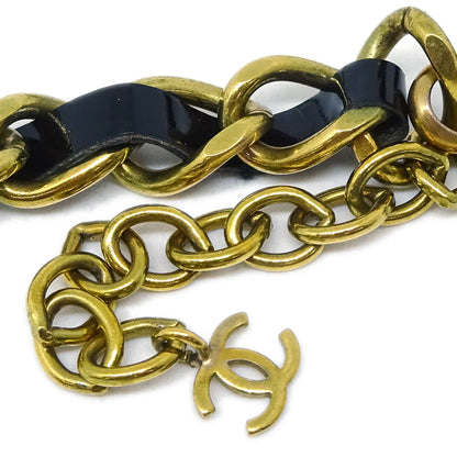 Chanel 1995 Crystal & Gold CC Choker