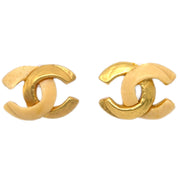 Chanel CC Piercing Earrings Gold 00T