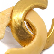 Chanel CC Piercing Earrings Gold 00T