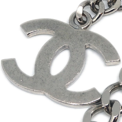 Chanel Ribbon Silver Chain Belt
