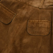 Chanel Long Pants Brown 29 #34