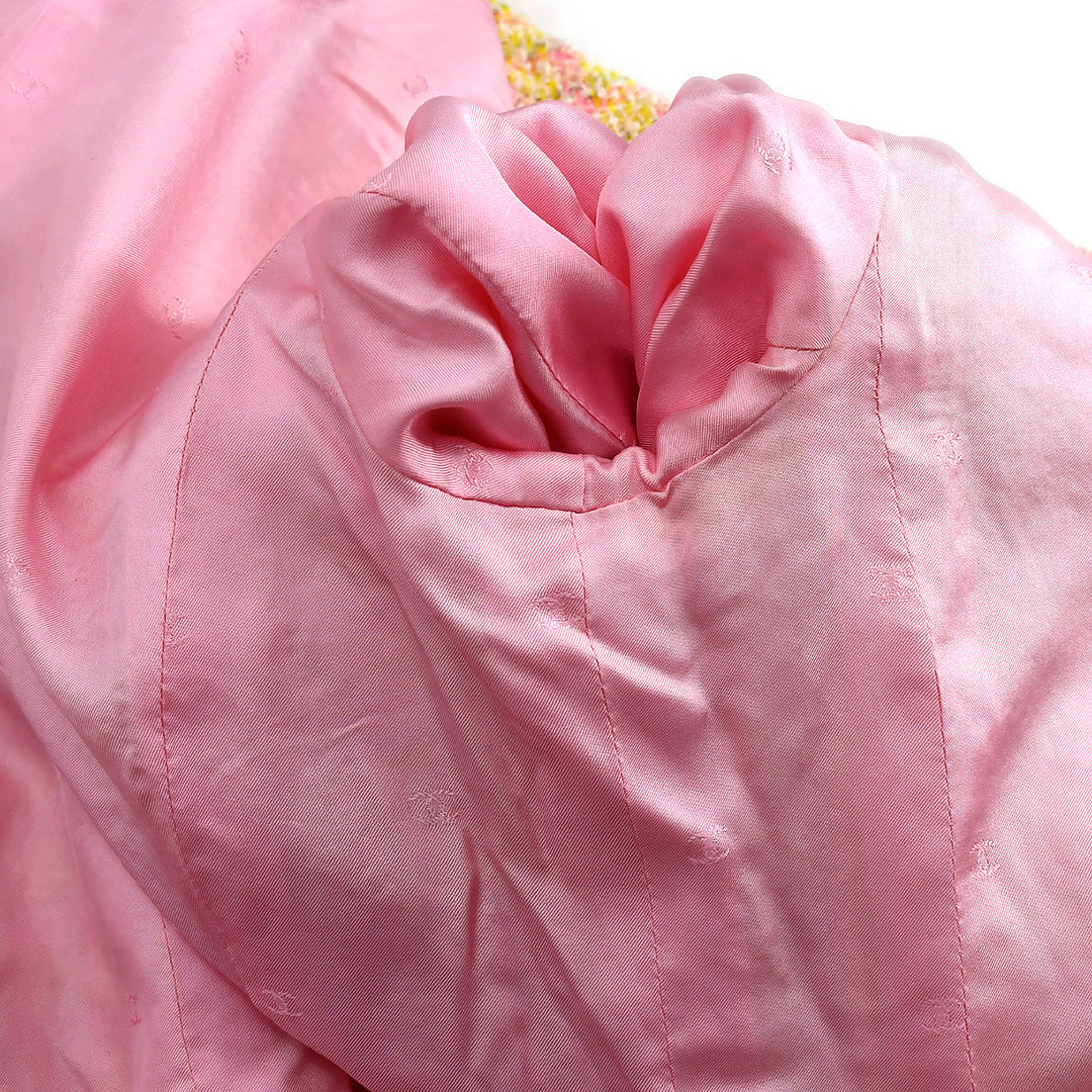 Chanel Setup Suit Jacket Skirt Pink 96P #40 – AMORE Vintage