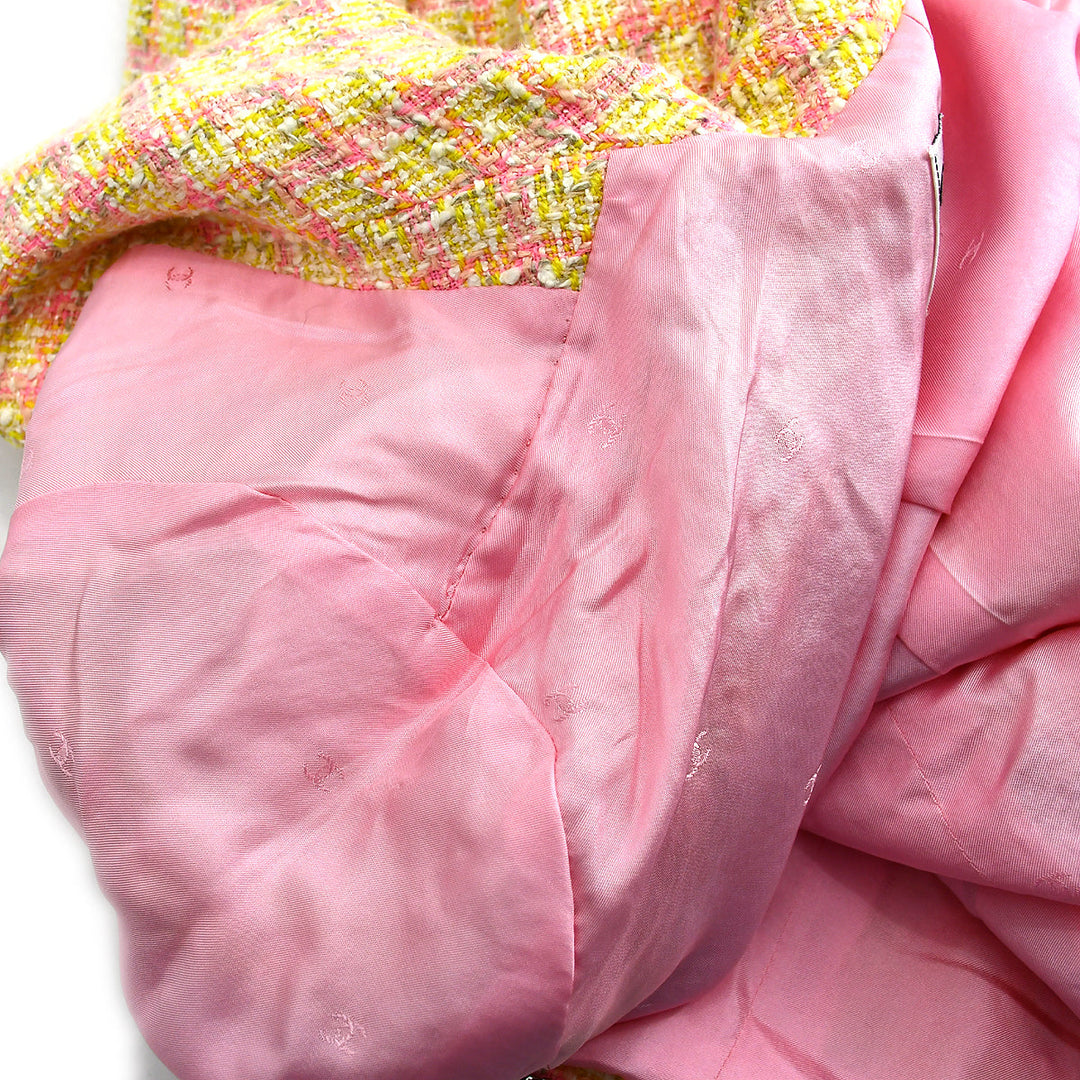 Chanel Setup Suit Jacket Skirt Pink 96P #40 – AMORE Vintage