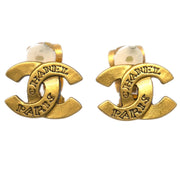 Chanel Gold CC Earrings Clip-On 99A