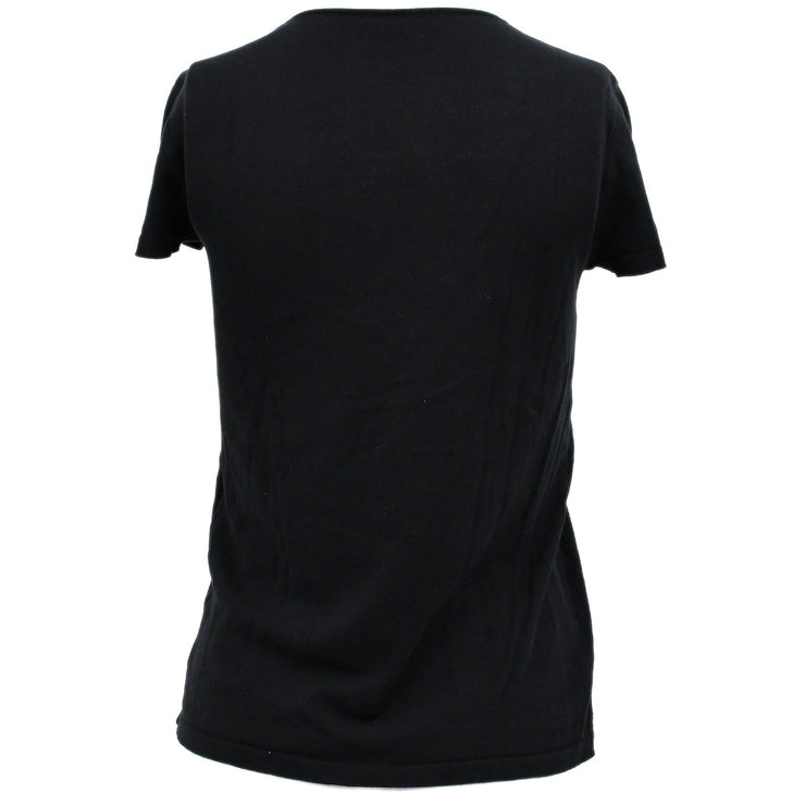 Chanel T-shirt Black 05C #38