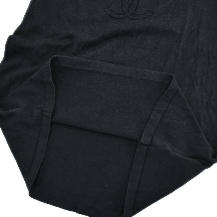 シャネル Tシャツ ブラック 05C #38