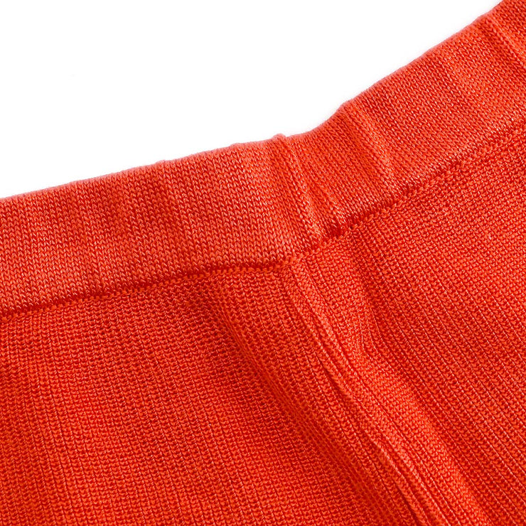 Chanel Setup Knit Tops Pants Orange 96P #40