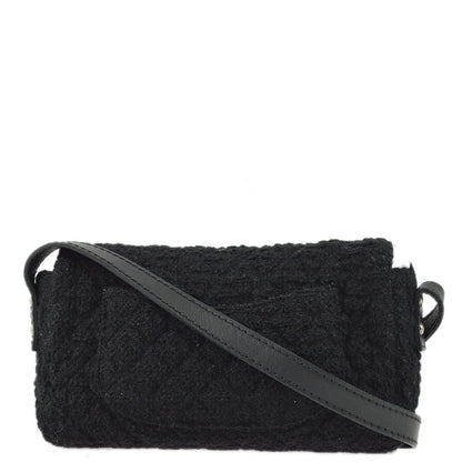 Chanel 2009-2010 Tweed Mademoiselle Lock Shoulder Bag