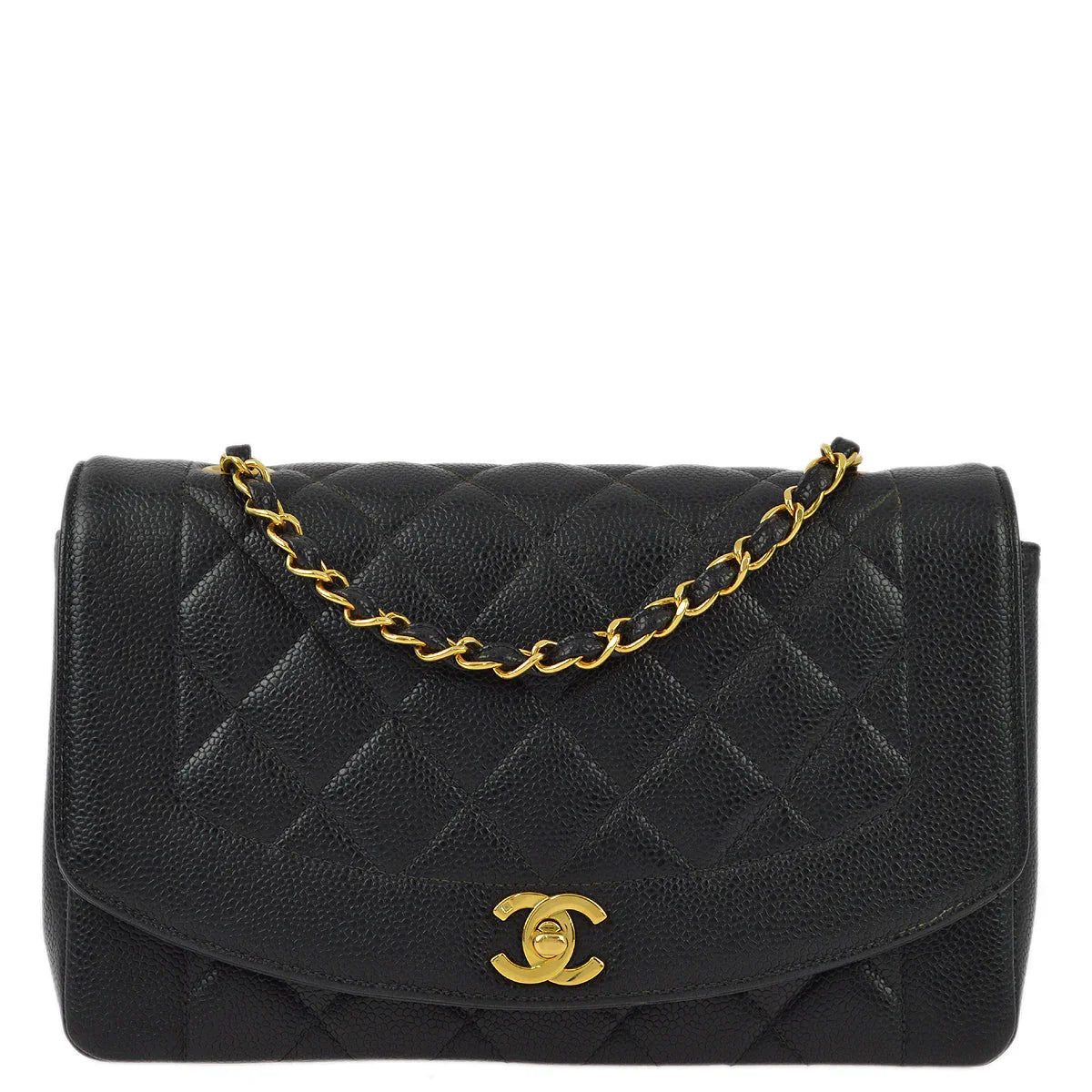 香奈儿（Chanel）1994-1996黑色鱼子酱戴安娜媒介