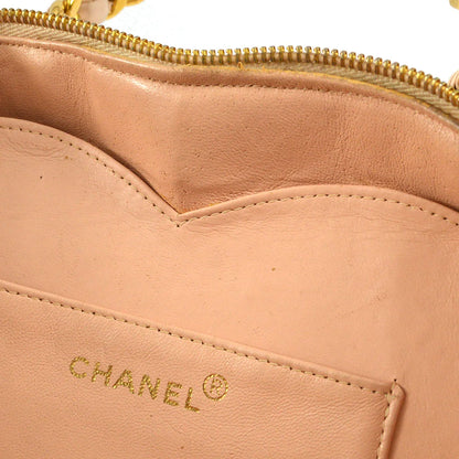 Chanel 1994-1996 Light Pink Heart Vanity Handbag