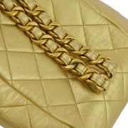 Chanel Gold Lambskin Duma Backpack Small