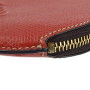 Loewe Red Anagram Coin Purse Wallet