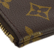 Louis Vuitton 2005 Monogram Pochette Cles Coin Purse Wallet M62650