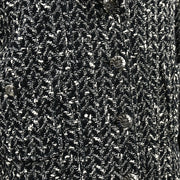 Chanel Setup Suit Jacket Skirt Black 97A #46