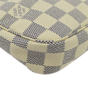 Louis Vuitton 2008 Damier Azur Pochette Accessoires Handbag N51986