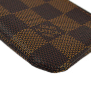 Louis Vuitton 2006 Damier Pochette Cles Coin Case Wallet Purse N62658