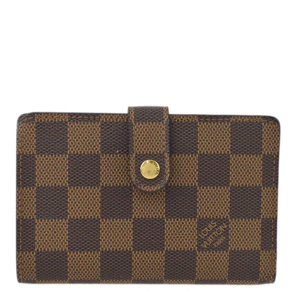 Louis Vuitton 2007 Damier Portefeuille Viennois Wallet Purse N61674