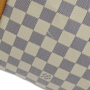 Louis Vuitton 2011 Damier Azur Keepall Bandouliere 55 Duffle Bag N41429