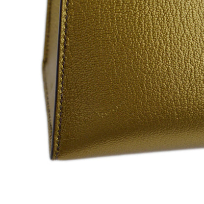Hermes * 2005 Athens Limited Olympic Gold Chevre Kelly 25 Sellier 2way Shoulder Handbag