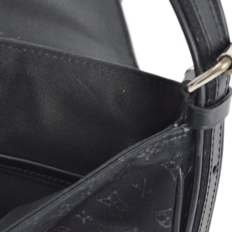 Louis Vuitton 2002 Black Conte De Fees Musette Shoulder Bag M92273
