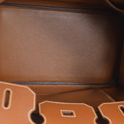 Hermes 2010 Brown Epsom Birkin 35 Handbag