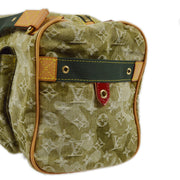 Louis Vuitton 2008 Green Monogramouflage Denim Lys Shoulder Bag M95771